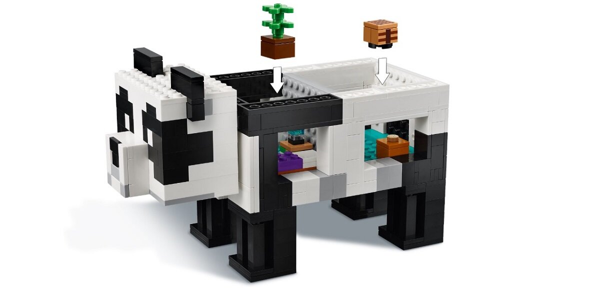 LEGO Minecraft Rezerwat pandy 21245 dziecko kreatywność zabawa nauka rozwój klocki figurki minifigurki jakość tradycja konstrukcja nauka wyobraźnia role jakość bezpieczeństwo wyobraźnia budowanie pasja hobby funkcje instrukcje