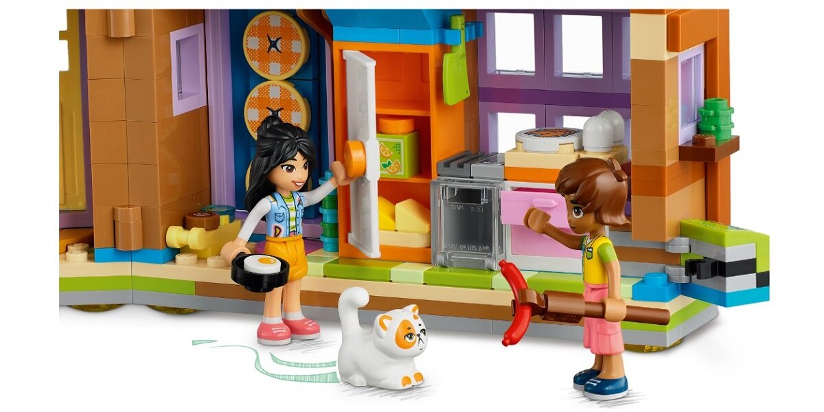 LEGO Friends Mobilny domek 41735 dziecko kreatywność zabawa nauka rozwój klocki figurki minifigurki jakość tradycja konstrukcja nauka wyobraźnia role jakość bezpieczeństwo wyobraźnia budowanie pasja hobby funkcje instrukcje