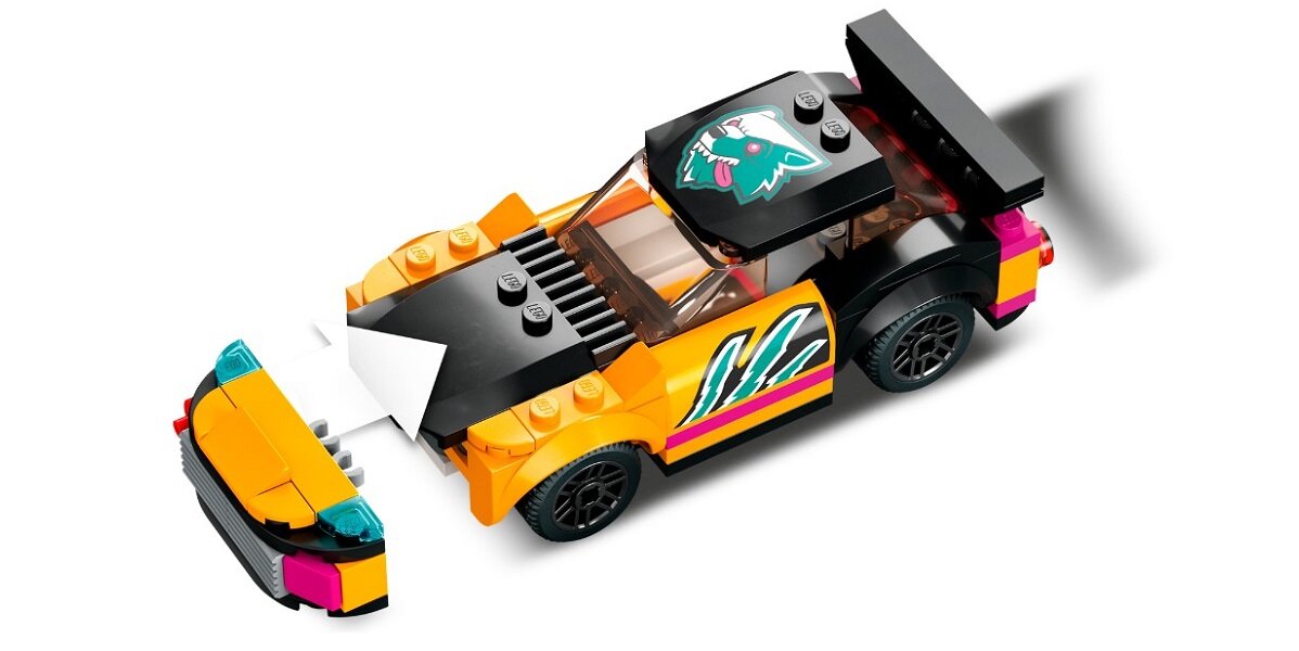 LEGO City Warsztat tuningowania samochodów 60389 dziecko kreatywność zabawa nauka rozwój klocki figurki minifigurki jakość tradycja konstrukcja nauka wyobraźnia role jakość bezpieczeństwo wyobraźnia budowanie pasja hobby funkcje instrukcje tuning samochody silnik moduły