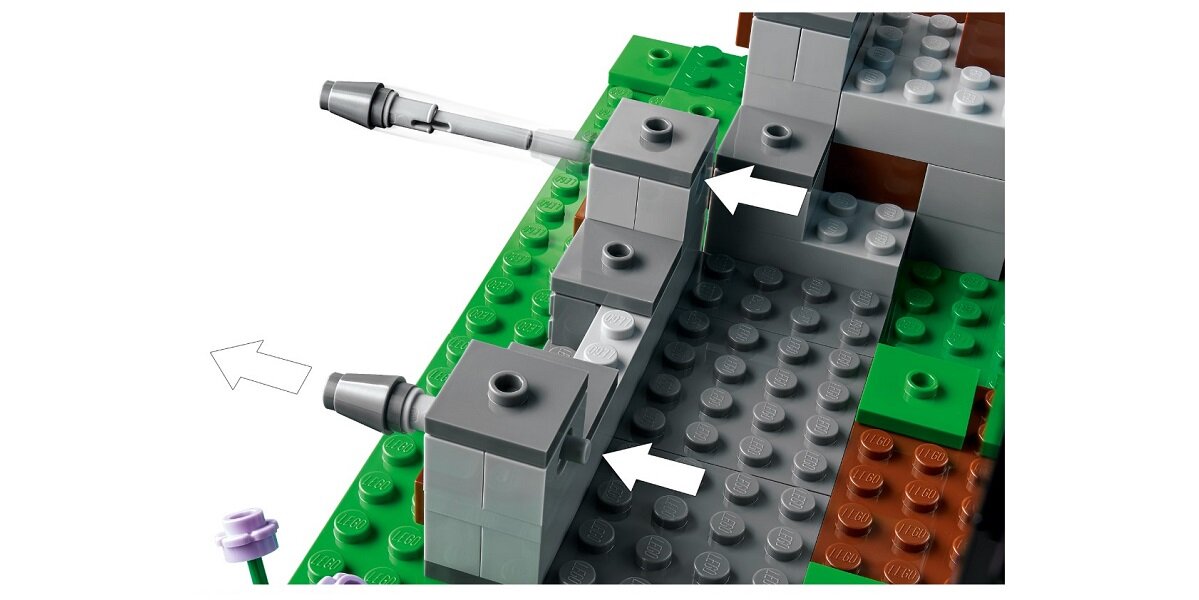 LEGO Minecraft Bastion miecza 21244 dziecko kreatywność zabawa nauka rozwój klocki figurki minifigurki jakość tradycja konstrukcja nauka wyobraźnia role jakość bezpieczeństwo wyobraźnia budowanie pasja hobby funkcje instrukcje