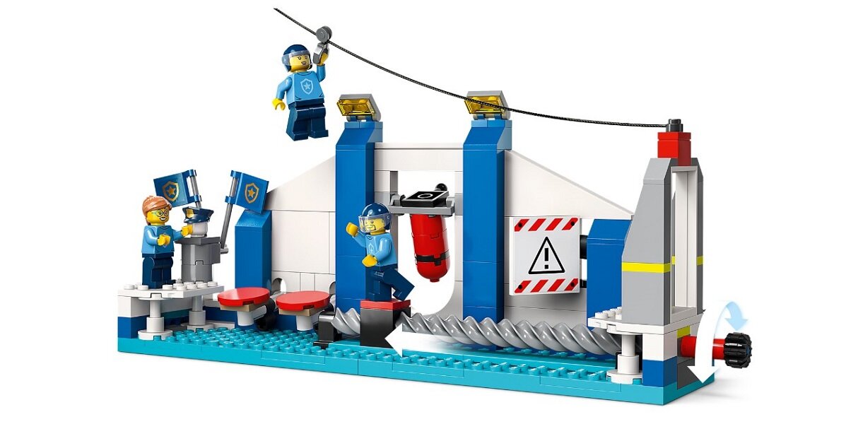 LEGO City Akademia policyjna 60372 dziecko kreatywność zabawa nauka rozwój klocki figurki minifigurki jakość tradycja konstrukcja nauka wyobraźnia role jakość bezpieczeństwo wyobraźnia budowanie pasja hobby aplikacja LEGO Builder