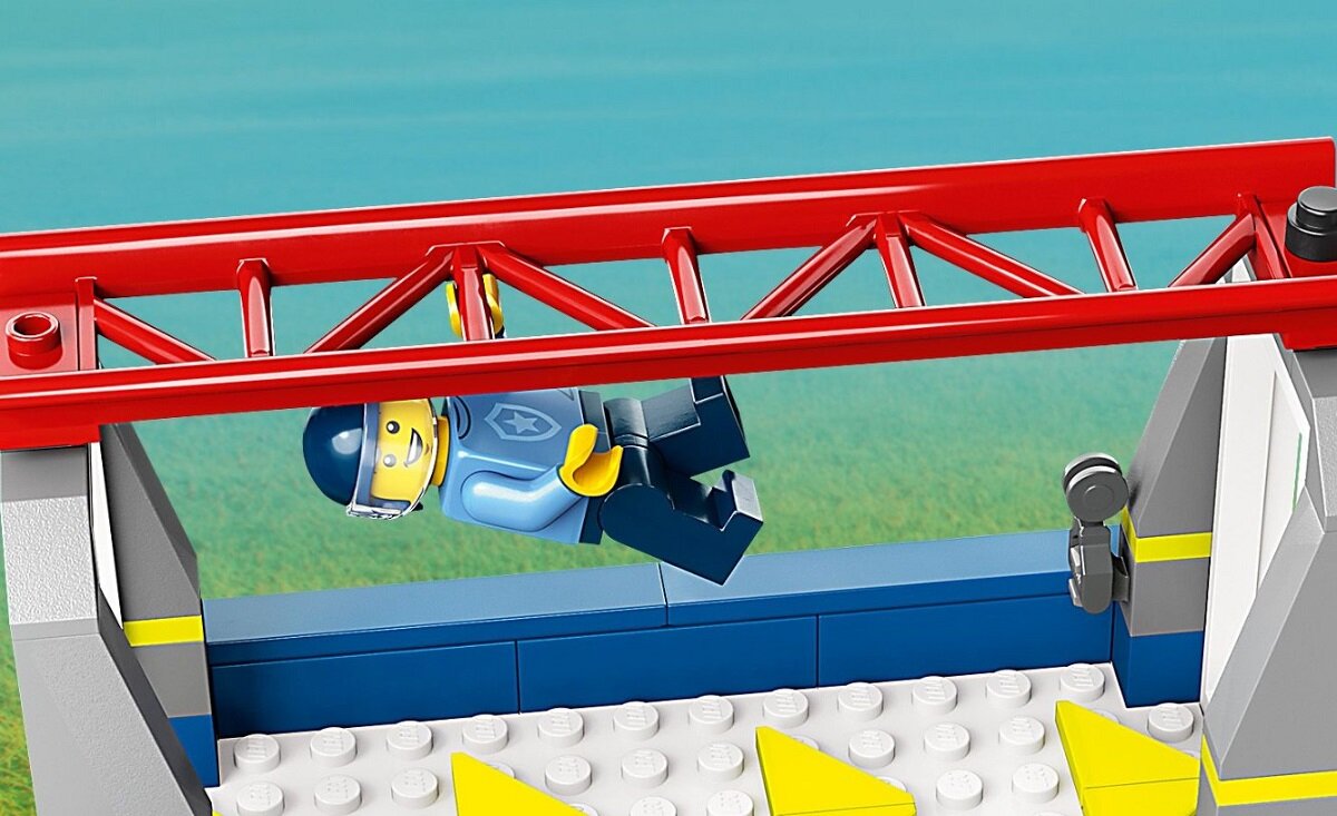 LEGO City Akademia policyjna 60372 dziecko kreatywność zabawa nauka rozwój klocki figurki minifigurki jakość tradycja konstrukcja nauka wyobraźnia role jakość bezpieczeństwo wyobraźnia budowanie pasja hobby aplikacja LEGO Builder
