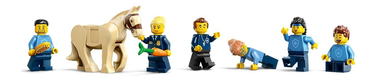 LEGO City Akademia policyjna 60372 dziecko kreatywność zabawa nauka rozwój klocki figurki minifigurki jakość tradycja konstrukcja nauka wyobraźnia role jakość bezpieczeństwo wyobraźnia budowanie pasja hobby aplikacja LEGO Builder