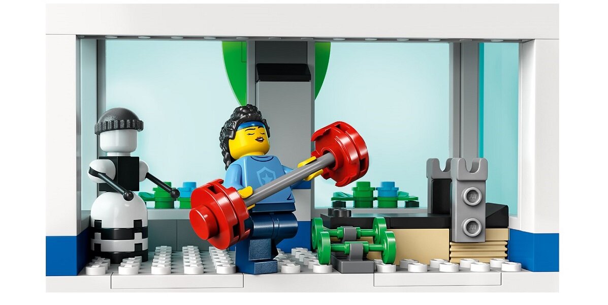 LEGO City Akademia policyjna 60372 dziecko kreatywność zabawa nauka rozwój klocki figurki minifigurki jakość tradycja konstrukcja nauka wyobraźnia role jakość bezpieczeństwo wyobraźnia budowanie pasja hobby aplikacja LEGO Builder