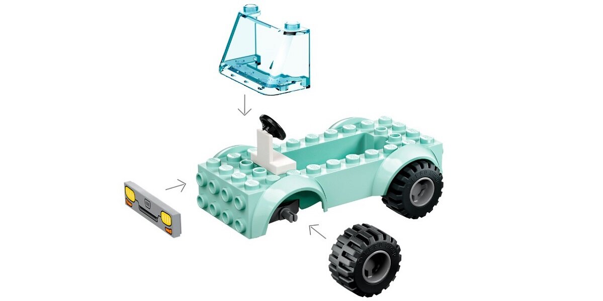 LEGO City Karetka weterynaryjna 60382 kreatywność zabawa nauka rozwój klocki figurki minifigurki jakość tradycja konstrukcja nauka wyobraźnia role jakość bezpieczeństwo wyobraźnia budowanie pasja hobby funkcje instrukcja