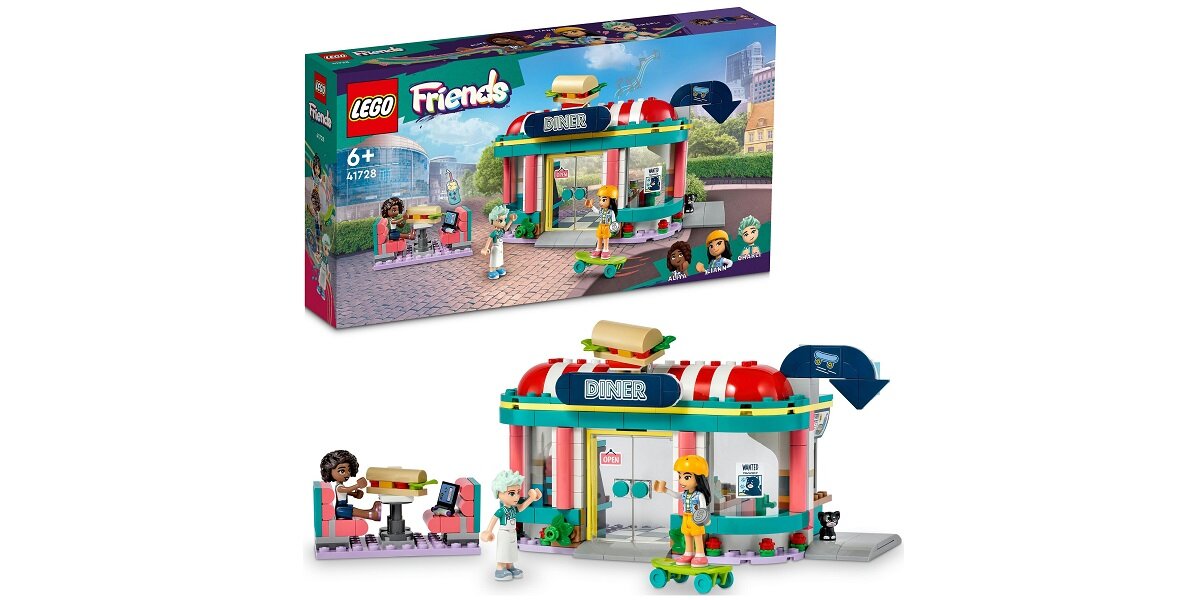 LEGO Friends Bar w śródmieściu Heartlake 41728