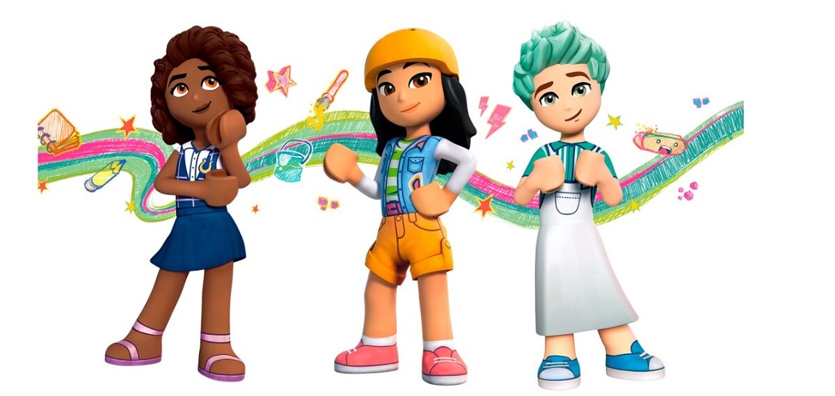 LEGO Friends Bar w śródmieściu Heartlake 41728 minilaleczki