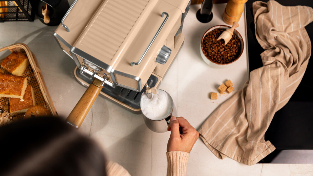 Ekspres CECOTEC Power Espresso 20 Tradizionale Light nagrzewanie blok zaparzający
