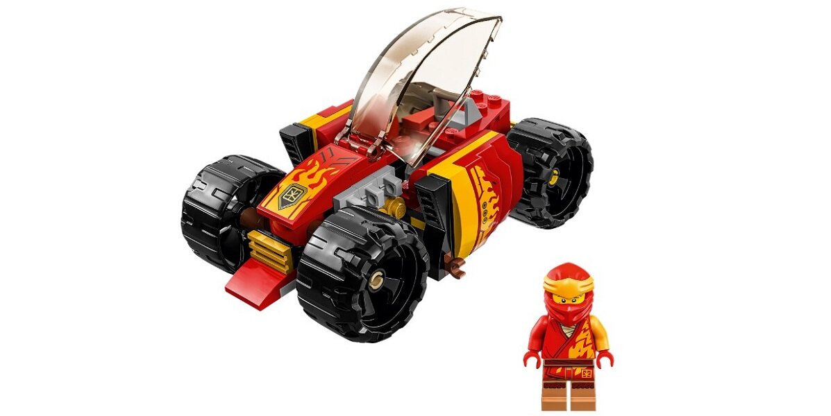 LEGO NINJAGO Samochód wyścigowy ninja Kaia EVO 71780 dziecko kreatywność zabawa nauka rozwój klocki figurki minifigurki jakość tradycja konstrukcja nauka wyobraźnia role jakość bezpieczeństwo wyobraźnia budowanie pasja hobby funkcje instrukcja aplikacja LEGO Builder
