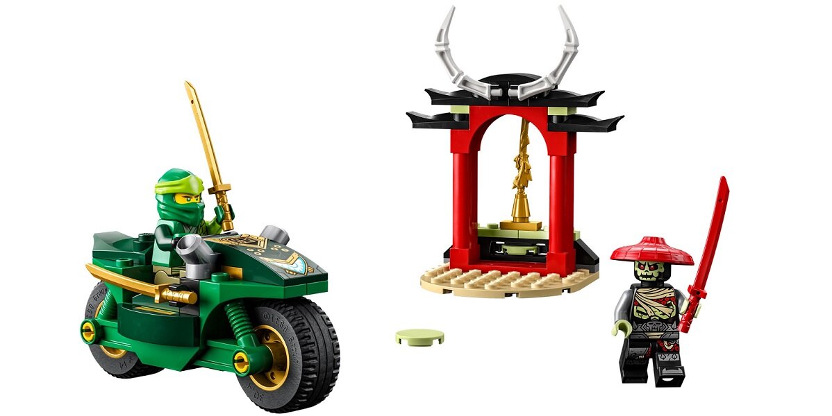 LEGO Ninjago Motocykl ninja Lloyda 71788 dziecko kreatywność zabawa nauka rozwój klocki figurki minifigurki jakość tradycja konstrukcja nauka wyobraźnia role jakość bezpieczeństwo wyobraźnia budowanie pasja hobby funkcje instrukcje