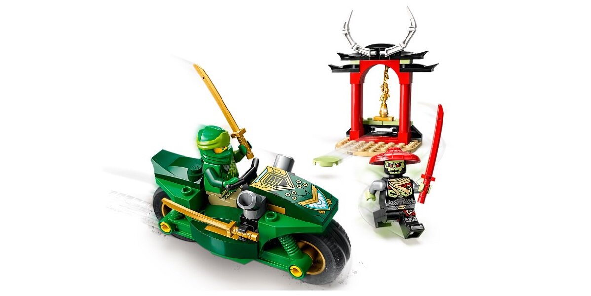 LEGO Ninjago Motocykl ninja Lloyda 71788 dziecko kreatywność zabawa nauka rozwój klocki figurki minifigurki jakość tradycja konstrukcja nauka wyobraźnia role jakość bezpieczeństwo wyobraźnia budowanie pasja hobby funkcje instrukcje