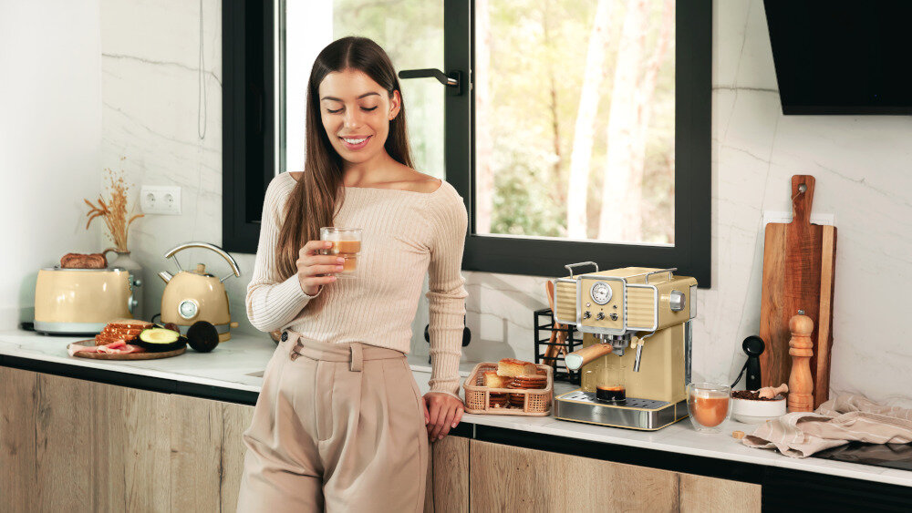 Ekspres CECOTEC Power Espresso 20 Tradizionale Light mielenie ziaren jakość