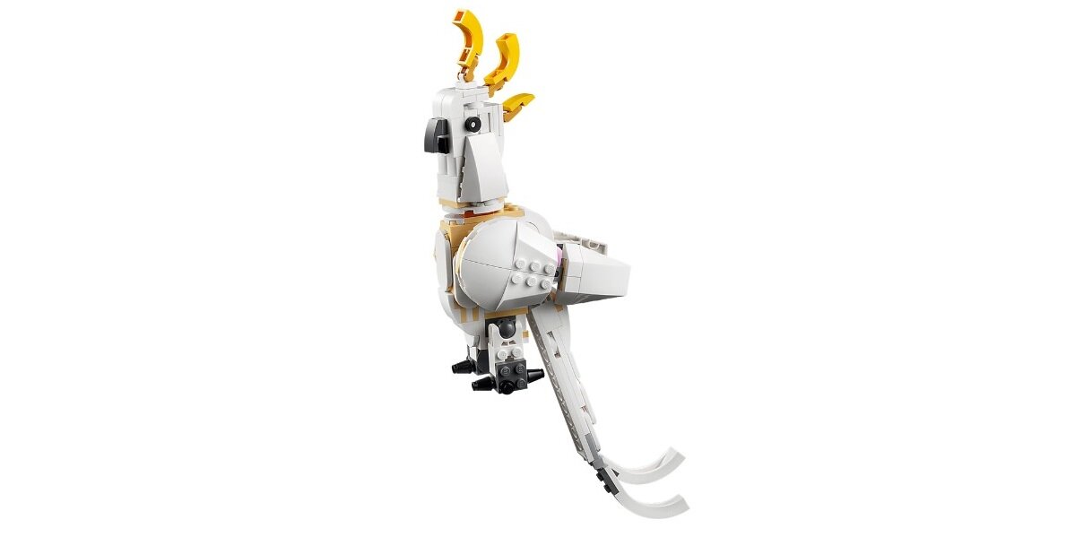 LEGO Creator 3 w 1 Biały królik 31133 dziecko kreatywność zabawa nauka rozwój klocki figurki minifigurki jakość tradycja konstrukcja nauka wyobraźnia role jakość bezpieczeństwo wyobraźnia budowanie pasja hobby funkcje instrukcje papuga foka