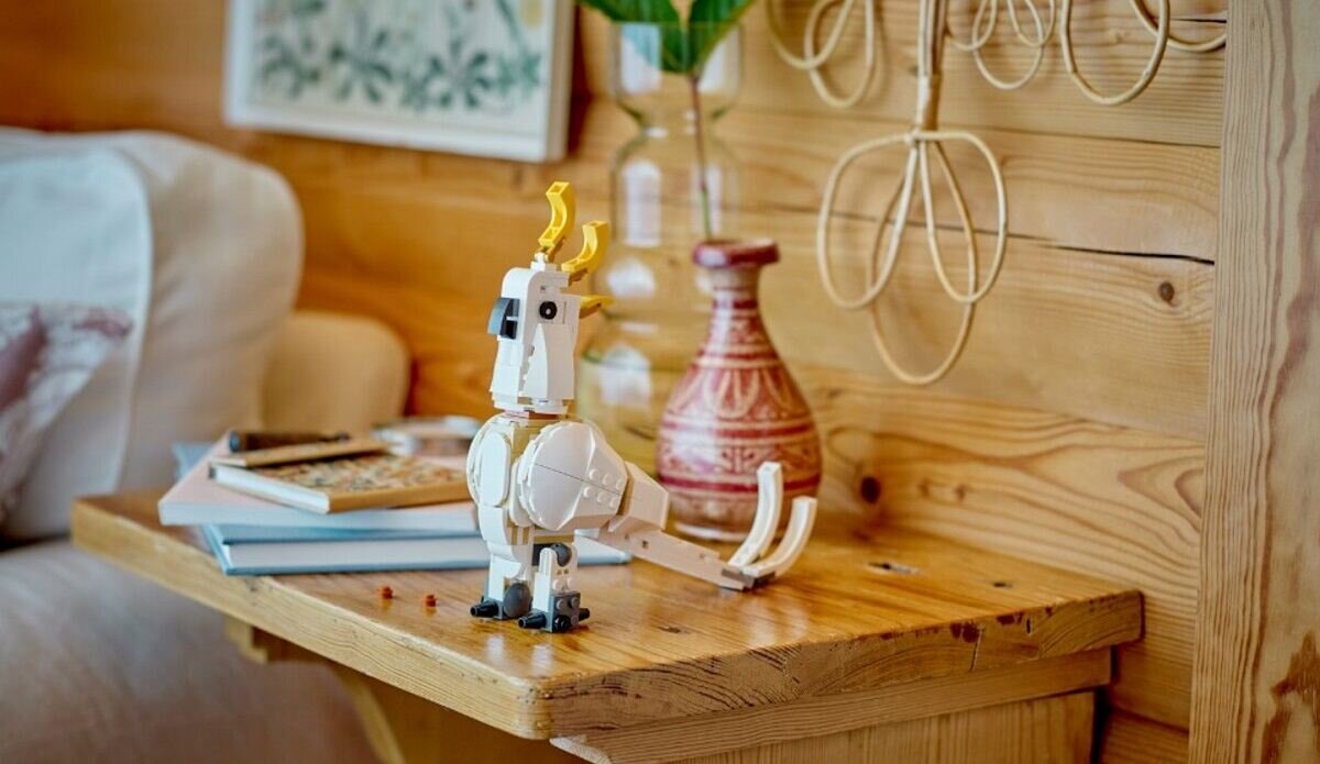 LEGO Creator 3 w 1 Biały królik 31133 dziecko kreatywność zabawa nauka rozwój klocki figurki minifigurki jakość tradycja konstrukcja nauka wyobraźnia role jakość bezpieczeństwo wyobraźnia budowanie pasja hobby funkcje instrukcje papuga foka