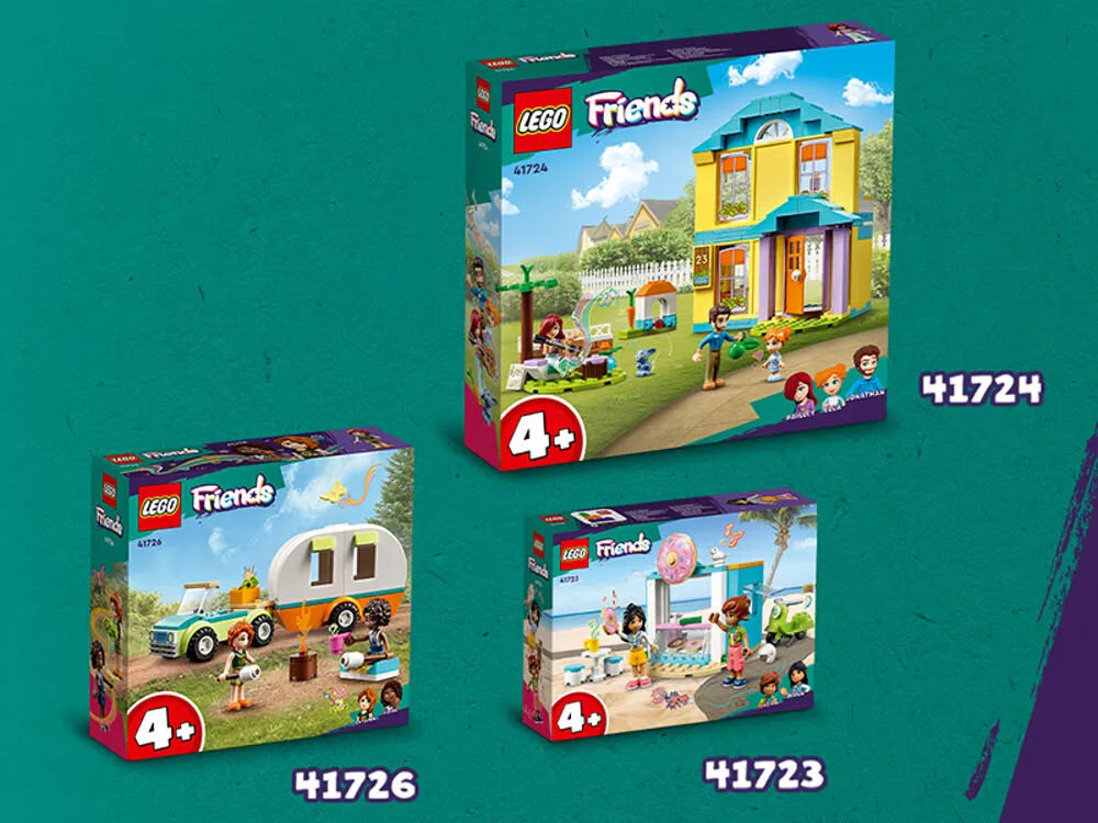 LEGO Friends Wakacyjna wyprawa na biwak 41726 zestawy łączenie jakosć