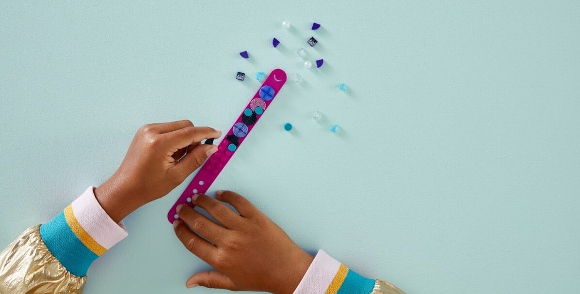 LEGO DOTS Jednorożce rządzą — bransoletka 41802 dziecko kreatywność zabawa nauka rozwój klocki figurki minifigurki jakość tradycja konstrukcja nauka wyobraźnia role jakość bezpieczeństwo wyobraźnia budowanie pasja hobby funkcje instrukcje