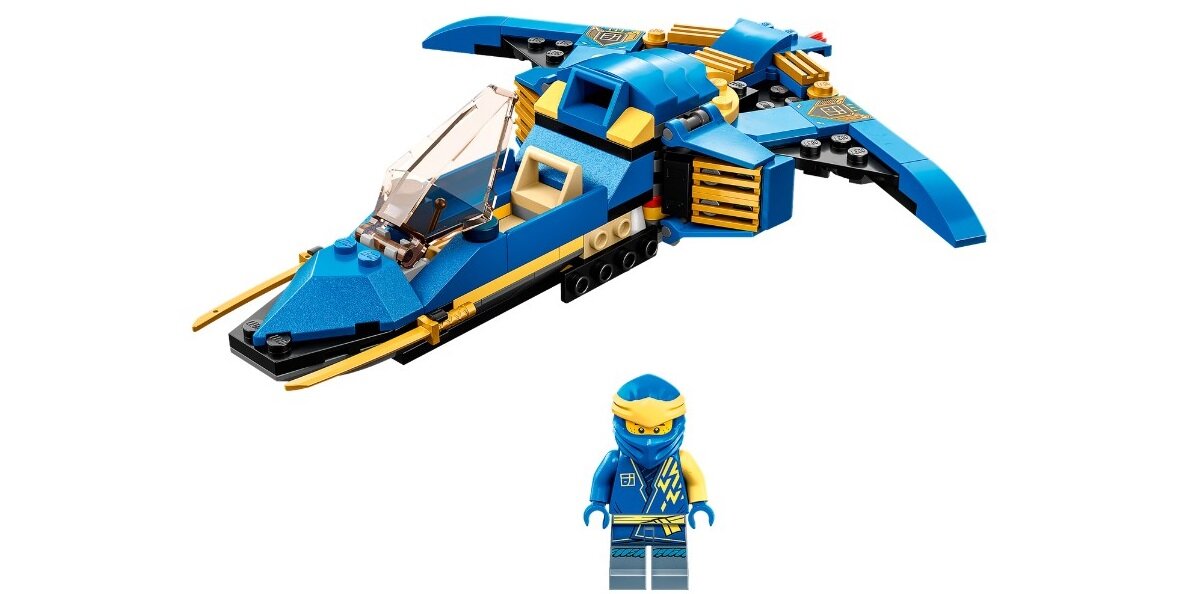 LEGO Ninjago Odrzutowiec ponaddźwiękowy Jay’a EVO 71784 dziecko kreatywność zabawa nauka rozwój klocki figurki minifigurki jakość tradycja konstrukcja nauka wyobraźnia role jakość bezpieczeństwo wyobraźnia budowanie pasja hobby funkcje instrukcje