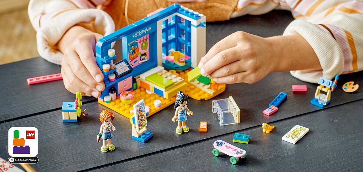LEGO Friends Pokój Liann 41739 dziecko kreatywność zabawa nauka rozwój klocki figurki minifigurki jakość tradycja konstrukcja nauka wyobraźnia role jakość bezpieczeństwo wyobraźnia budowanie pasja hobby funkcje instrukcje Liann Autumn gekon