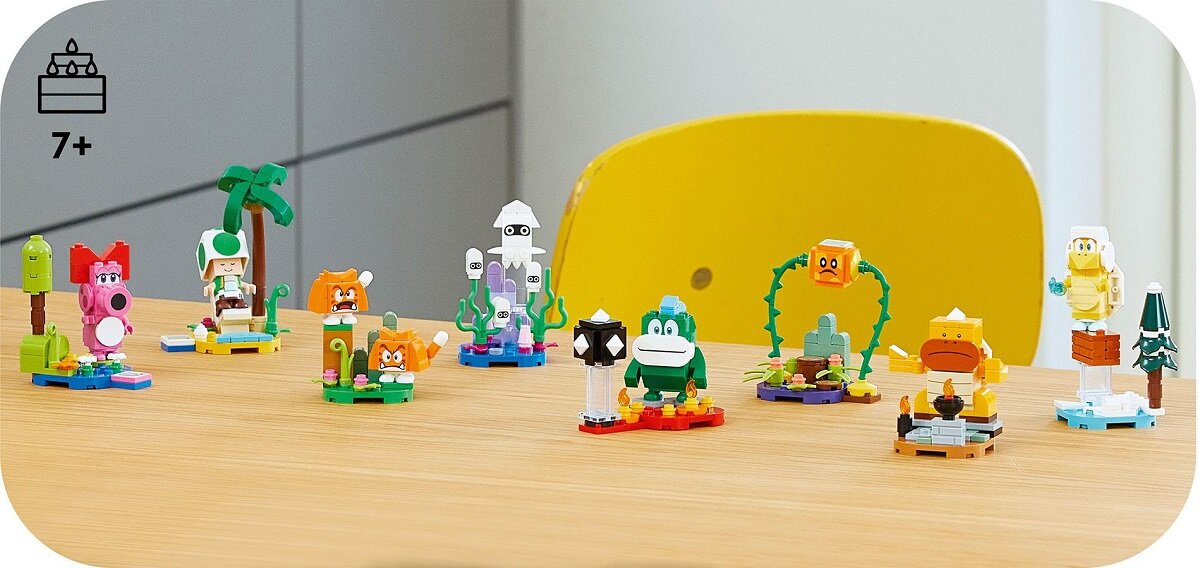 LEGO Super Mario Zestawy postaci – seria 6 71413 (1 postać) dziecko kreatywność zabawa nauka rozwój klocki figurki minifigurki jakość tradycja konstrukcja nauka wyobraźnia role jakość bezpieczeństwo wyobraźnia budowanie pasja hobby funkcje instrukcja aplikacja LEGO Builder