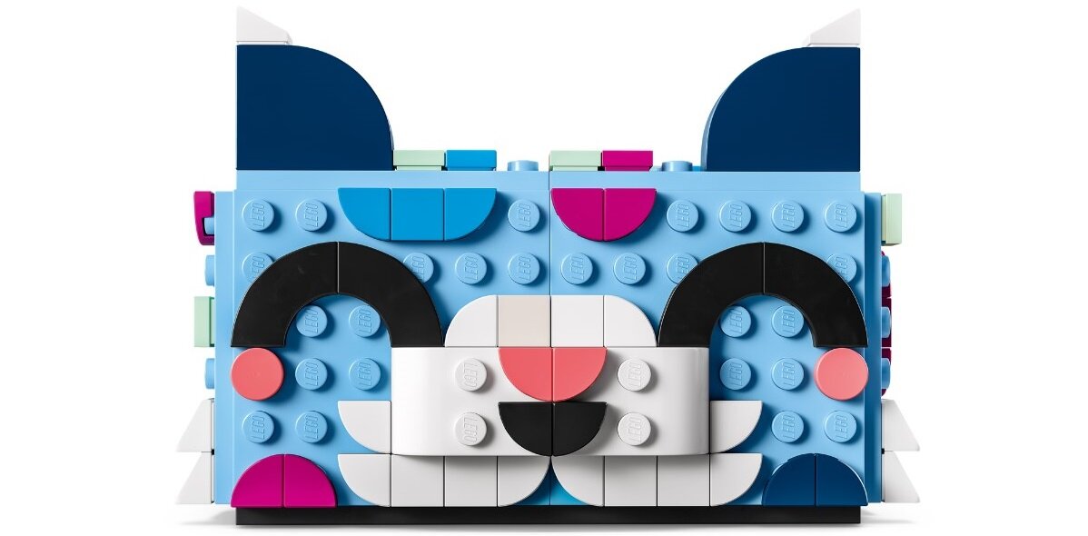LEGO DOTS Kreatywny zwierzak — szuflada 41805 dziecko kreatywność zabawa nauka rozwój klocki figurki minifigurki jakość tradycja konstrukcja nauka wyobraźnia role jakość bezpieczeństwo wyobraźnia budowanie pasja hobby funkcje instrukcja aplikacja LEGO Builder