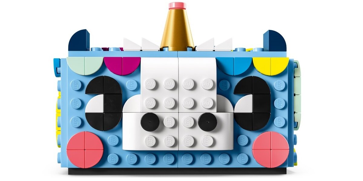 LEGO DOTS Kreatywny zwierzak — szuflada 41805 dziecko kreatywność zabawa nauka rozwój klocki figurki minifigurki jakość tradycja konstrukcja nauka wyobraźnia role jakość bezpieczeństwo wyobraźnia budowanie pasja hobby funkcje instrukcja aplikacja LEGO Builder