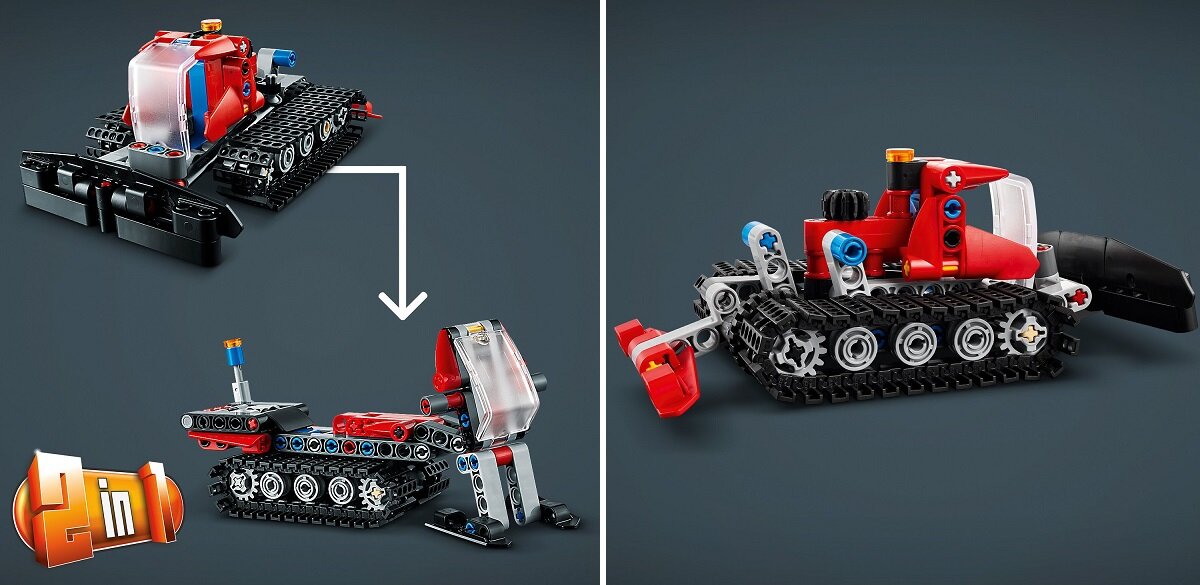 LEGO Technic Ratrak 42148 dziecko kreatywność zabawa nauka rozwój klocki figurki minifigurki jakość tradycja konstrukcja nauka wyobraźnia role jakość bezpieczeństwo wyobraźnia budowanie pasja hobby funkcje instrukcja aplikacja LEGO Builder