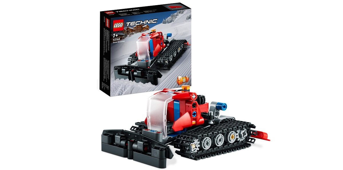 LEGO Technic Ratrak 42148 dziecko kreatywność zabawa nauka rozwój klocki figurki minifigurki jakość tradycja konstrukcja nauka wyobraźnia role jakość bezpieczeństwo wyobraźnia budowanie pasja hobby funkcje instrukcja aplikacja LEGO Builder