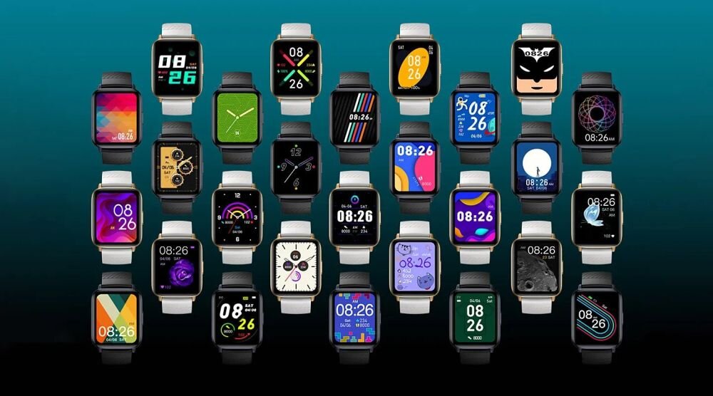 Smartwach ZEBLAZE Swim   ekran bateria czujniki zdrowie sport pasek ładowanie pojemność rozdzielczość łączność sterowanie krew puls rozmowy smartfon aplikacja 