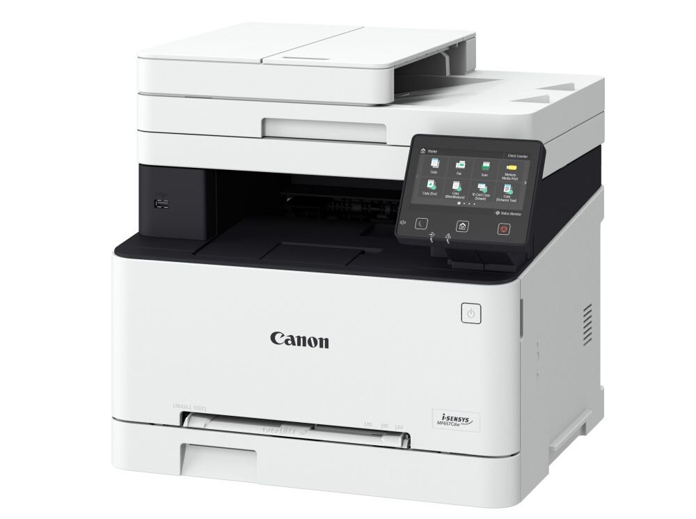 Urządzenie wielofunkcyjne CANON i-SENSYS MF657Cdw 3w1 papier wydajność tusz drukowanie szybkość łączność format sterowanie