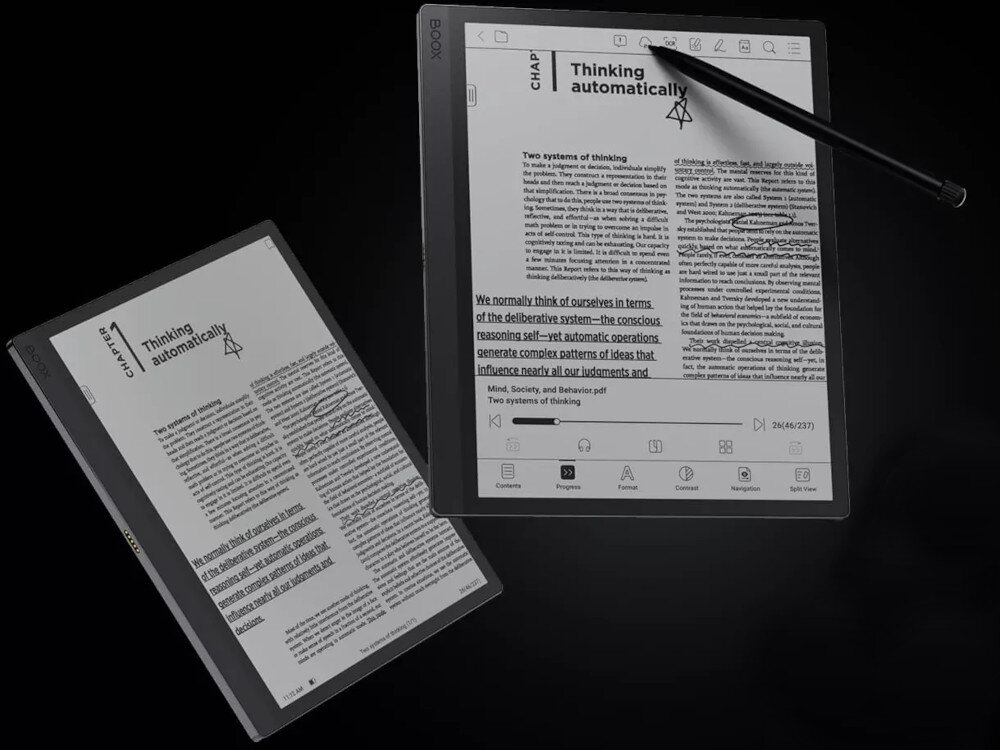 Czytnik E-Booków ONYX Boox Tab Ultra Czarny pamięć pojemność czytnik karty pamięci