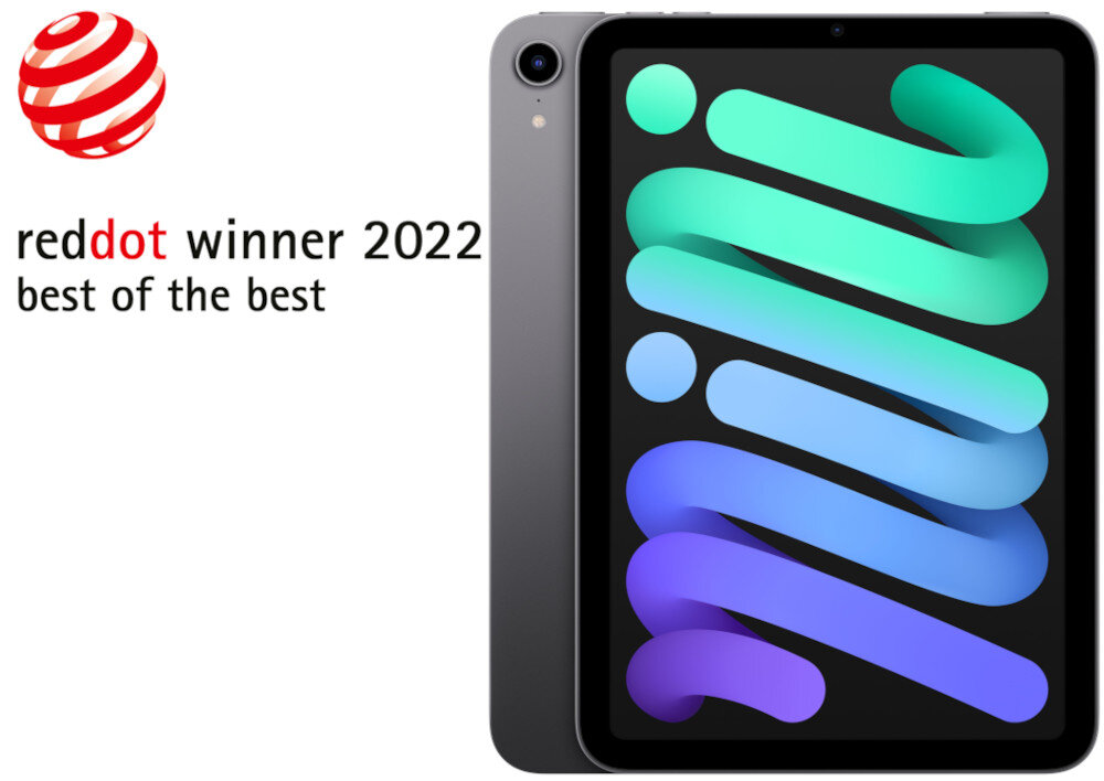 Tablet APPLE iPad mini nagroda reddot