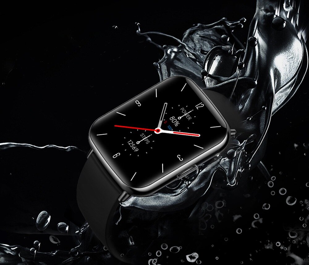 Smartband BEMI KIX2 wyświetlacz dopasowanie tarcza zdrowie saturacja krwi ciśnienie krwi sen monitoring oddech cykl menstruacyjny powiadomienia wiadomości alarmy jakość tryby sportowe długa praca