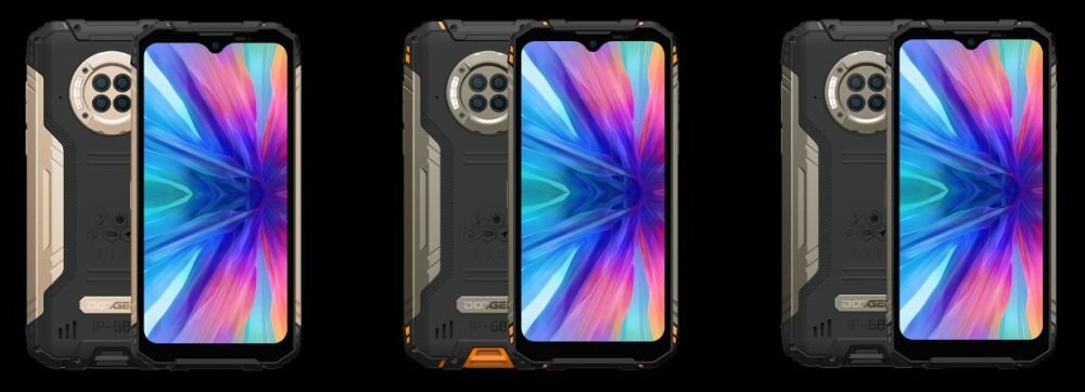 SMARTFON DOOGEE S96 GT   ekran bateria aparat procesor ram pamięć pojemność rozdzielczość zdjęcia filmy opis dane cechy blokady system łączność wifi bluetooth obudowa szkło odporność porty muzyka transfer sieć przekątna matryca waga czujniki