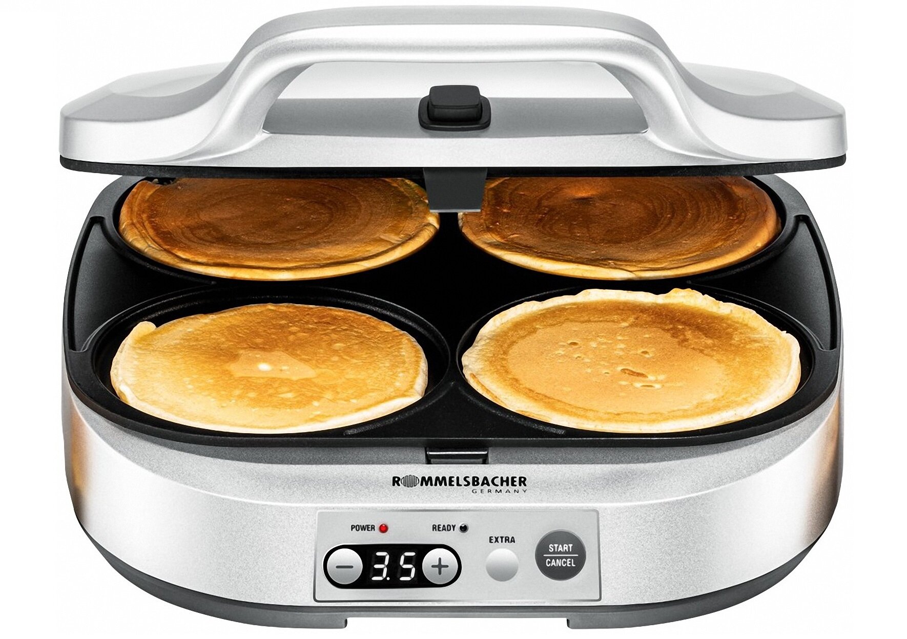 Naleśnikarka ROMMELSBACHER Pancake Maker PC 1800 Pamjakość materiał trwałość