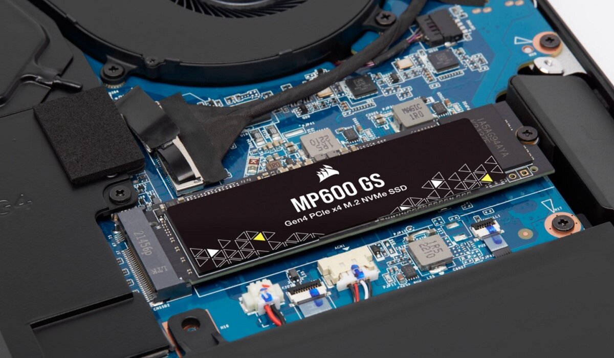 Dysk CORSAIR MP600 GS Wewnętrzny pojemność Maksymalna prędkość odczytu Maksymalna prędkość zapisu Wymiary waga kolor pojemność niezawodność trwałość