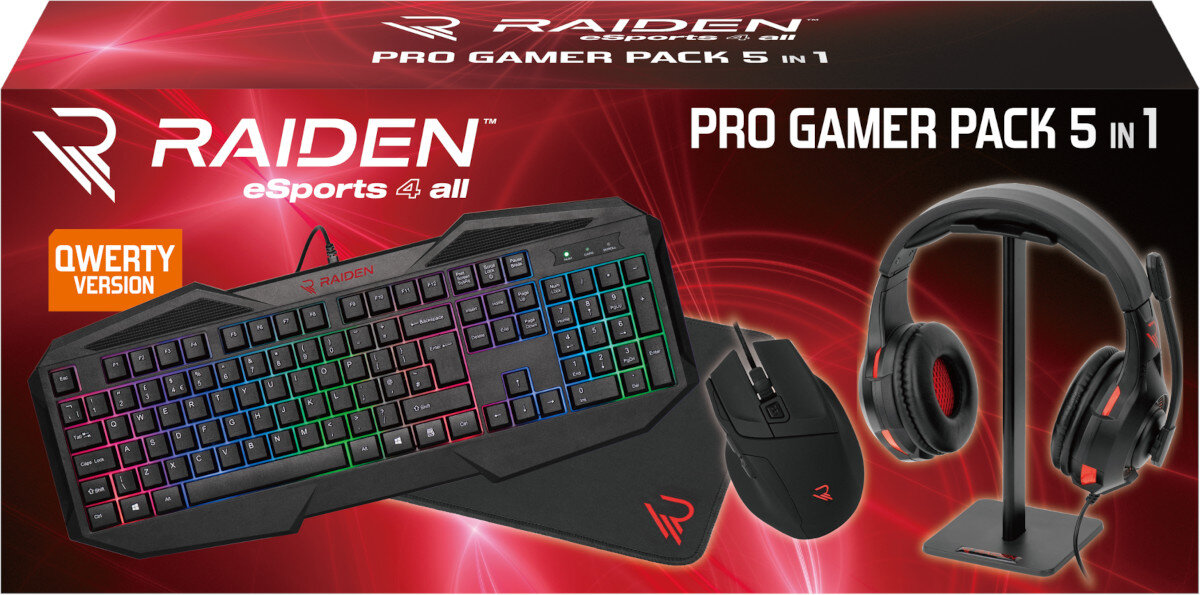 Zestaw SUBSONIC SA5605 5w1 zestaw akcesoria opakowanie