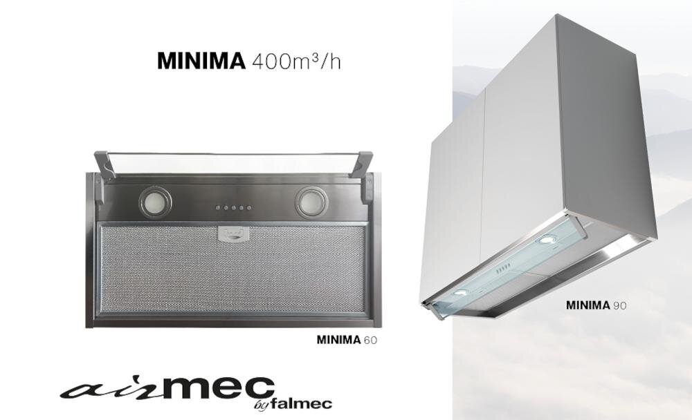 FALMEC Minima 90 sterowanie elektroniczne timer oświetlenie