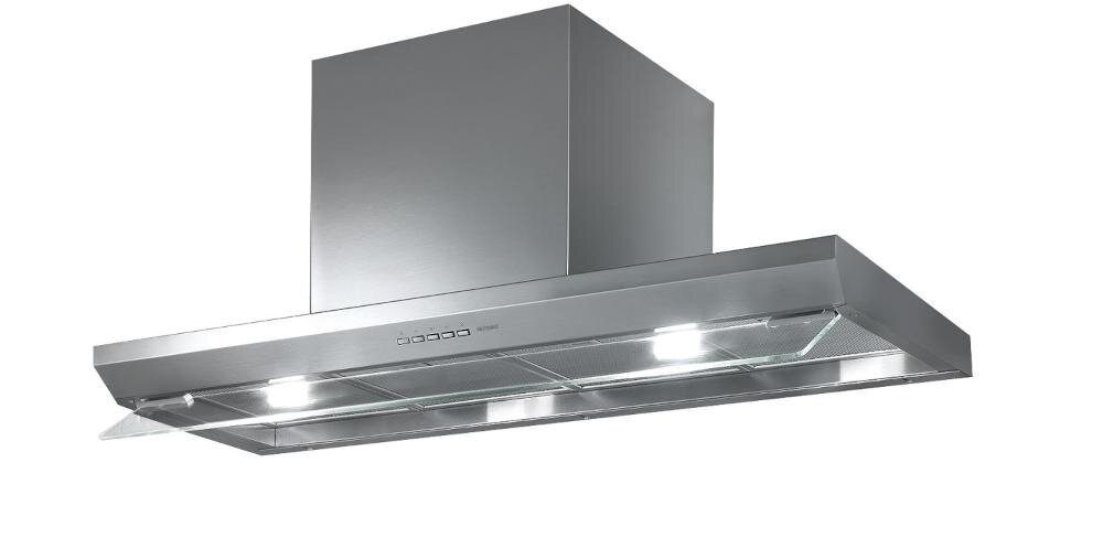 FALMEC Virgola Evo 90 okap zabudowa kuchnia okapnik pochłanianie opary prędkości stal łatwy montaż