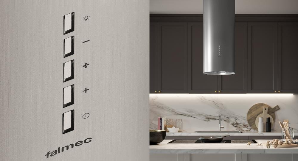 FALMEC Polar X Isola 35 sterowanie elektroniczne timer oświetlenie
