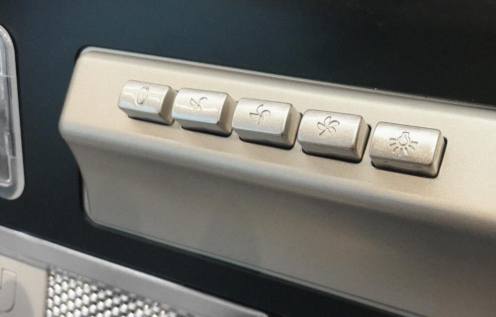 FALMEC Basic Plus 50 sterowanie elektroniczne timer oświetlenie