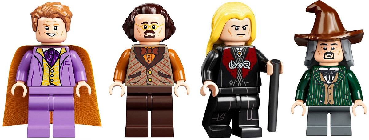 LEGO Harry Potter Ulica Pokątna 75978 twarze oryginalny tajemnice minifigurki