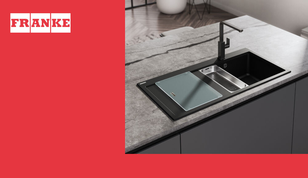 Zlewozmywak jednokomorowy z ociekaczem FRANKE Mythos MTG 611-100 114.0675.938 Kamienny szary 51.5x100