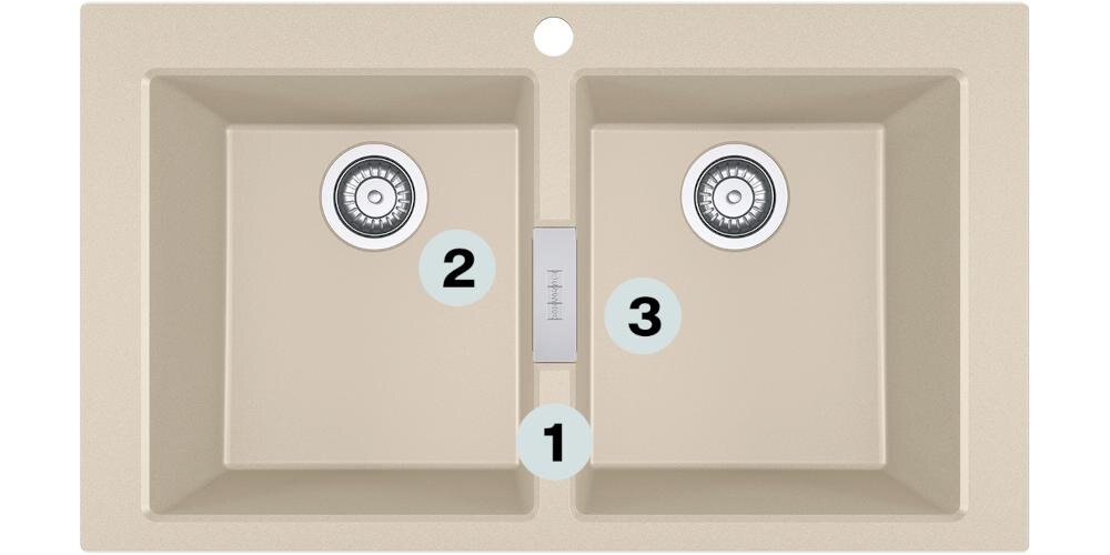 FRANKE Sirius 2.0 S2D 620-35-35 143.0671.692 montaż młynek ukryty przelew komora naczynia
