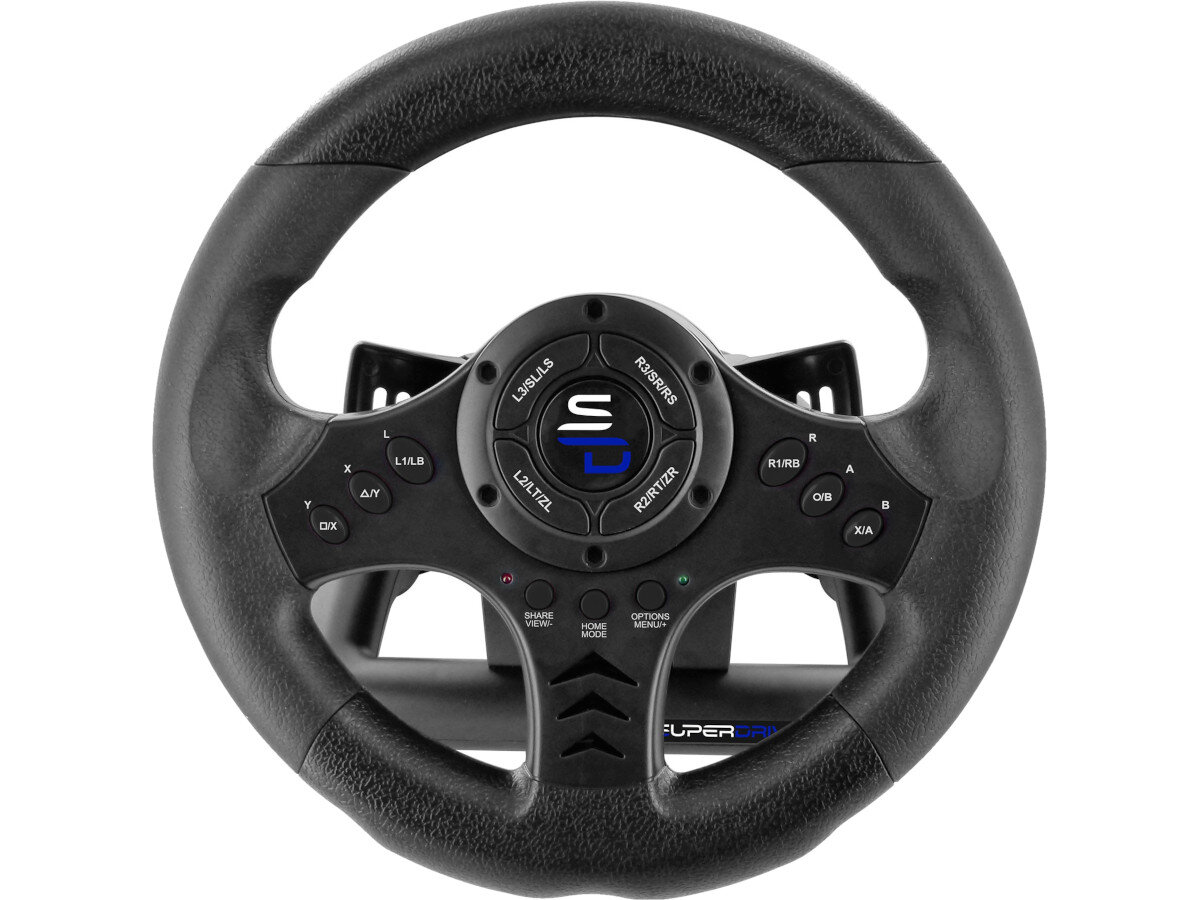 Kierownica SUBSONIC SV 450 zakres obrotu precyzja manetki