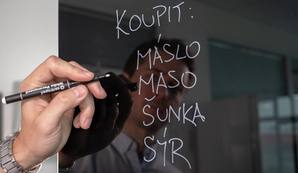 CONCEPT LA7991bc Side by Side wiadomość lista zakupów marker tablica