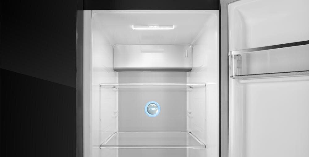CONCEPT LA7991bc Side by Side tylna ściana lodówka metalowy materiał utrzymanie zimno plastik szybkie schładzanie temperatura
