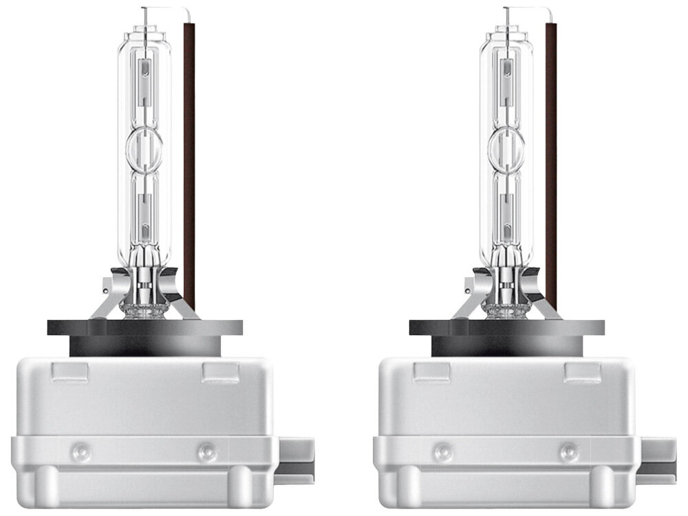 Zestaw żarówek samochodowych OSRAM Night Breaker Laser Xenarc D1S 85V-35W dobra widoczność na drodze dwie żarówki odpowiednie oświetlenie trasy zwiększone bezpieczeństwo