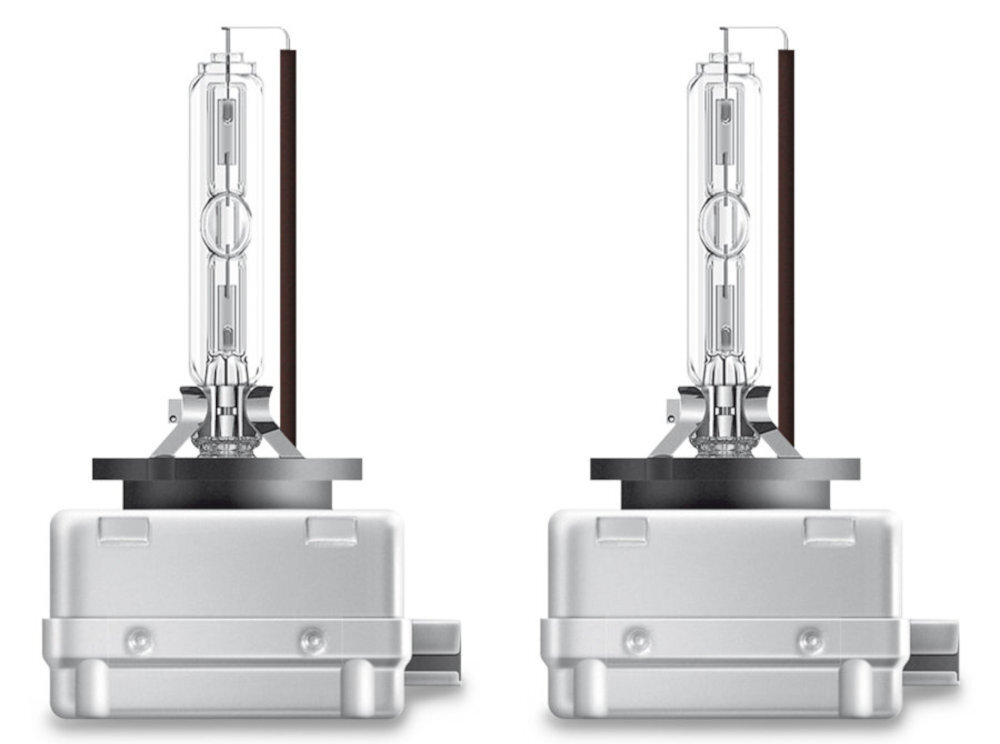 Zestaw żarówek samochodowych OSRAM D1S 6200K 85V-35W dobra widoczność na drodze dwie żarówki w zestawie odpowiednie oświetlenie trasy zwiększy się bezpieczeństwo