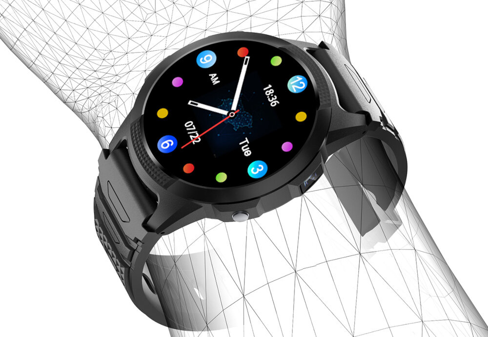 Smartwatch GoGPS X03 ekran bateria czujniki zdrowie sport pasek ładowanie pojemność rozdzielczość łączność sterowanie krew puls rozmowy smartfon aplikacja