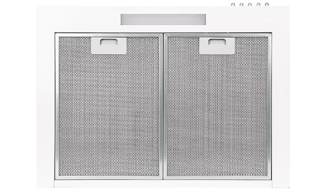 Okap MAAN Vela 2 50 Bialy Wydajne filtry Filtr aluminiowy wydajny filtr weglowy